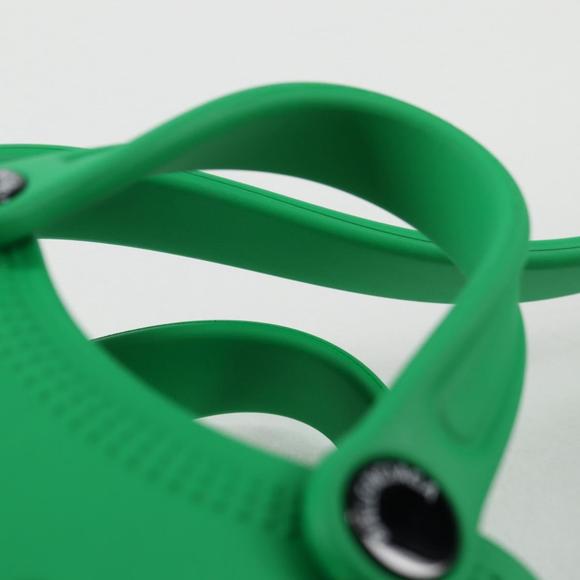 BALENCIAGA Shoulder Bag Rubber Crocs Collaboration Green Auth 137470M - Picture 7 of 16